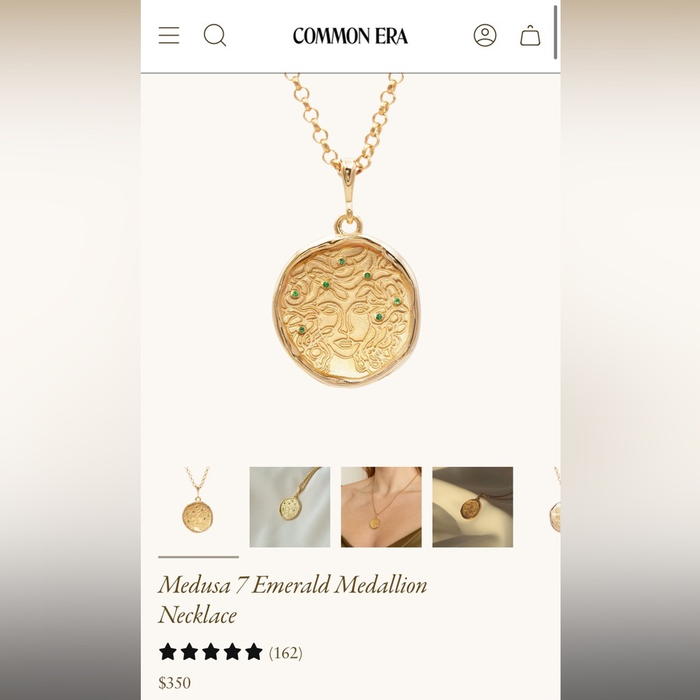 Common Era Medusa Necklace - Picture 4 of 5